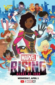 دانلود انیمیشن مارول برمی خیزد: قلب آهنی Marvel Rising: Heart of Iron 2019