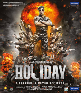 دانلود فیلم هندی تعطیلات Holiday: A Soldier is Never Off Duty 2014 دوبله فارسی