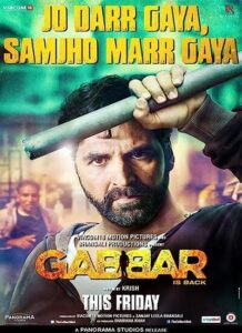 دانلود فیلم هندی بازگشت جبار Gabbar Is Back 2015 دوبله فارسی