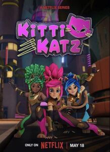 دانلود انیمیشن دختران گربه ای Kitti Katz 2023 دوبله فارسی