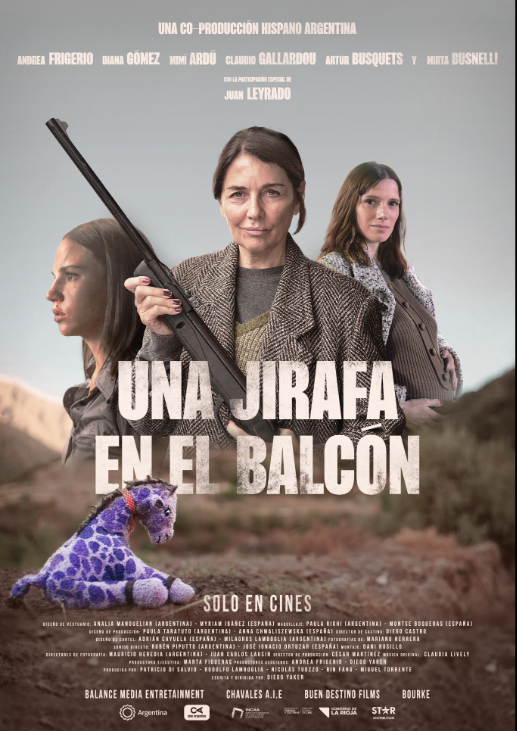 دانلود فیلم یک زرافه در بالکن 2024 Una jirafa en el balcón