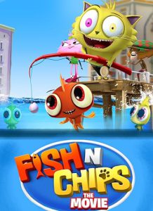 دانلود انیمیشن ماجراهای فیش و چیپس Fish N Chips: The Movie 2013 دوبله فارسی