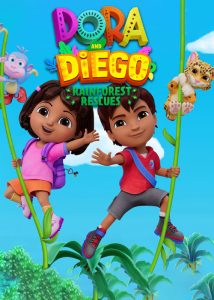 دانلود انیمیشن دورا و دیهگو Dora & Diego: Rainforest Rescues 2025