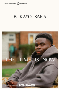 دانلود مستند بوکایو ساکا: الان وقتش است Bukayo Saka: The Time is Now 2026